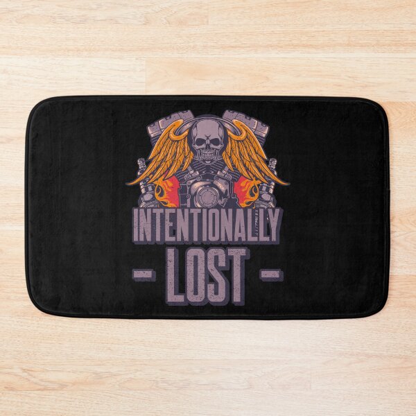 Item preview, Intentionally Lost Motorcycle Engine Coat Of Arms Style Graphic designed and sold by GO SHIRT-TEE.