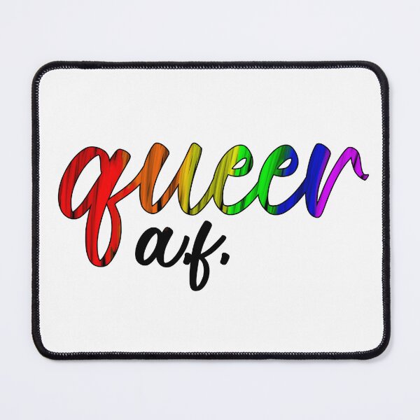 Item preview, Queer AF designed and sold by Clistro.