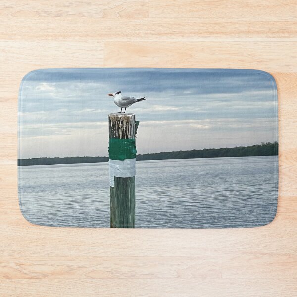 Item preview, Tern on a pylon in the river designed and sold by Lexipooh76.