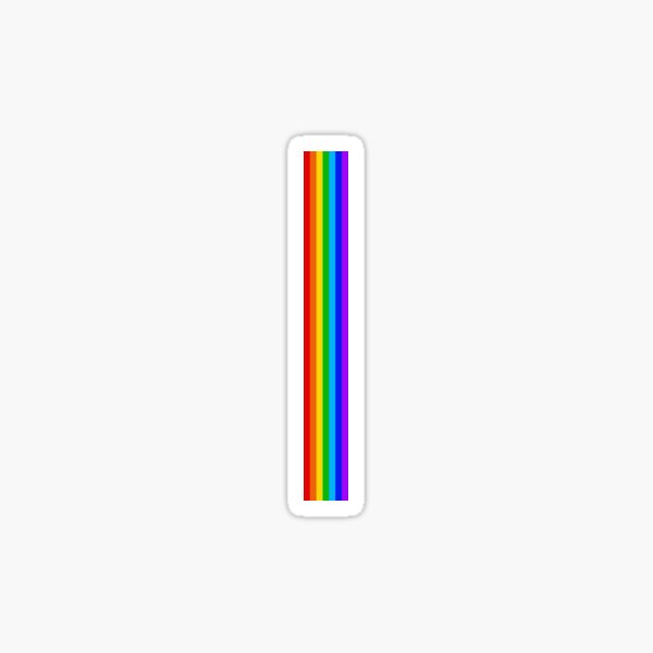 Rainbow Stripe Sticker