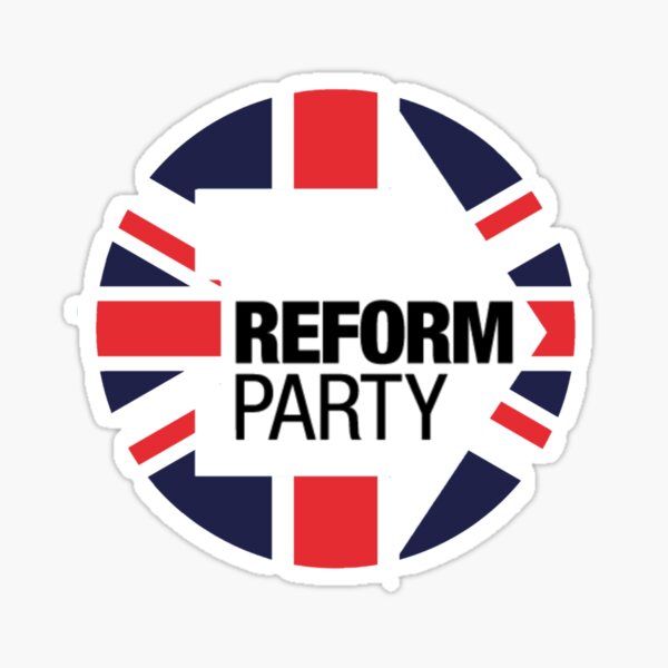 Reform Party Sticker For Sale By Calliopecr Redbubble