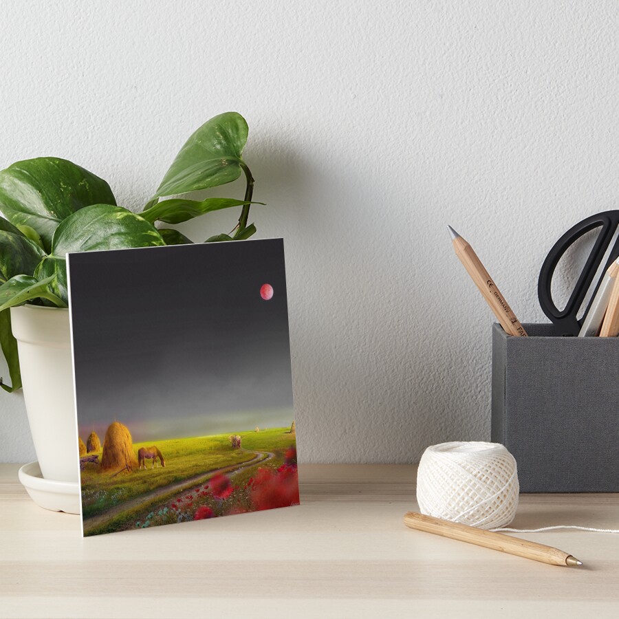 Item preview, Art Board Print designed and sold by izenin.