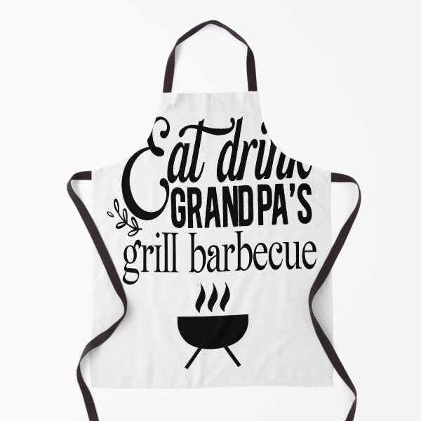 Item preview, Eat drink grandpa's grill barbecue designed and sold by Drop and wear.
