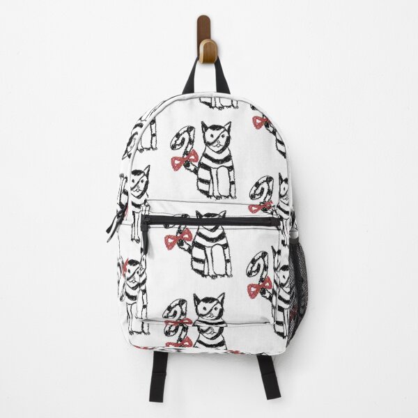 Item preview, Black and white girl cat cartoon designed and sold by rafo.