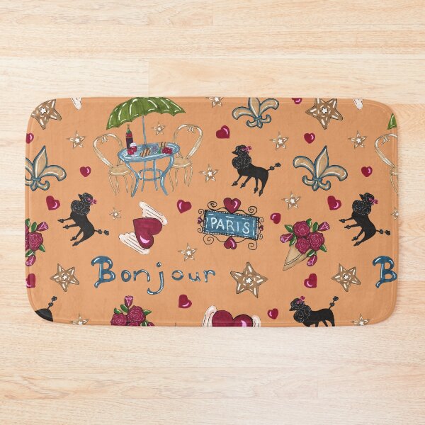 Item preview, Bonjour Paris! on Copper designed and sold by MarcyBrennanArt.