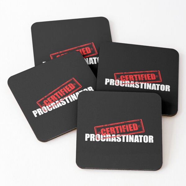 Item preview, Certified Procrastinator  designed and sold by yoshra.