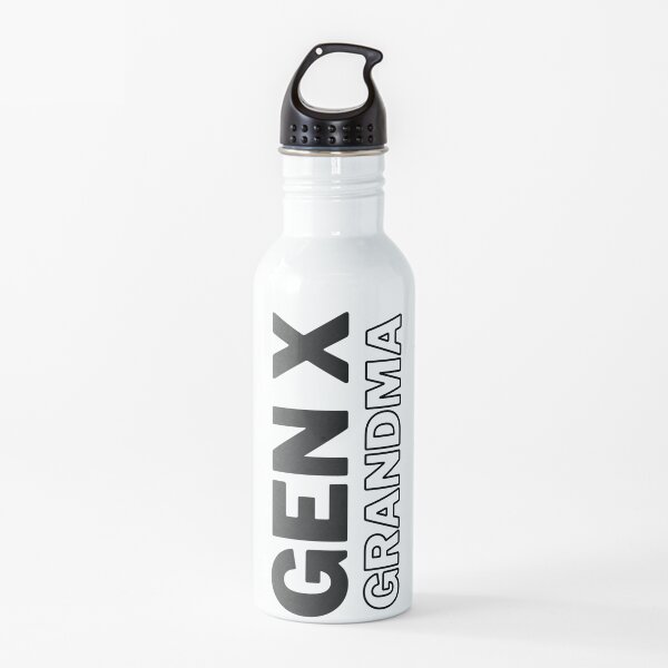 Gen X Grandma Water Bottle