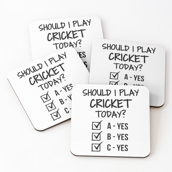 Item preview, Should I play cricket today? designed and sold by TheGreenGoat.