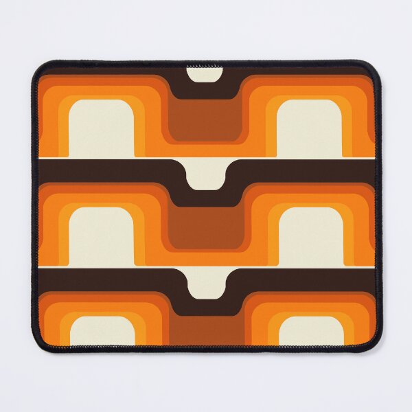 Item preview, Mid-Century Modern Meets 1970s Orange designed and sold by MonstersMashU.