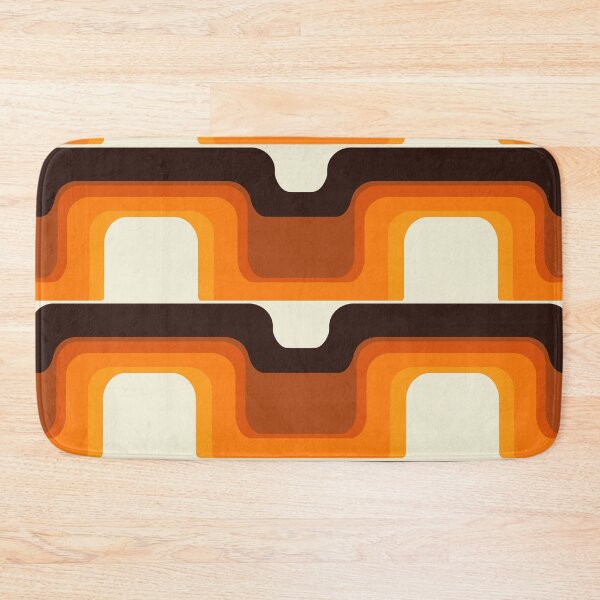 Item preview, Mid-Century Modern Meets 1970s Orange designed and sold by MonstersMashU.