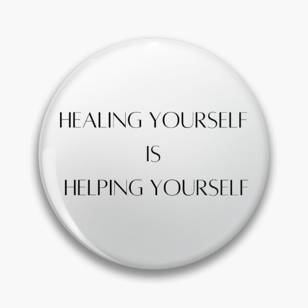 Item preview, Healing Yourself is Helping Yourself designed and sold by carlistickers.