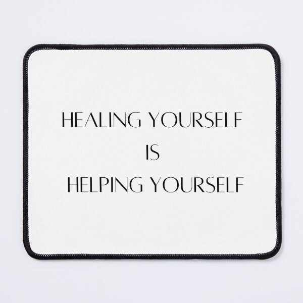 Item preview, Healing Yourself is Helping Yourself designed and sold by carlistickers.