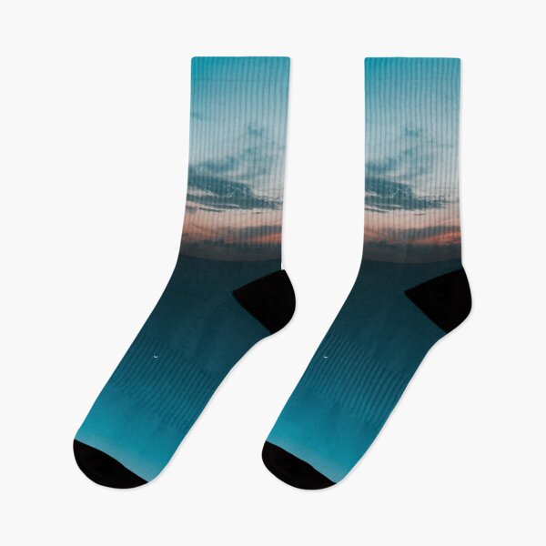 Item preview, Sunset with Blue Sky & Moom designed and sold by BeTheVibe.