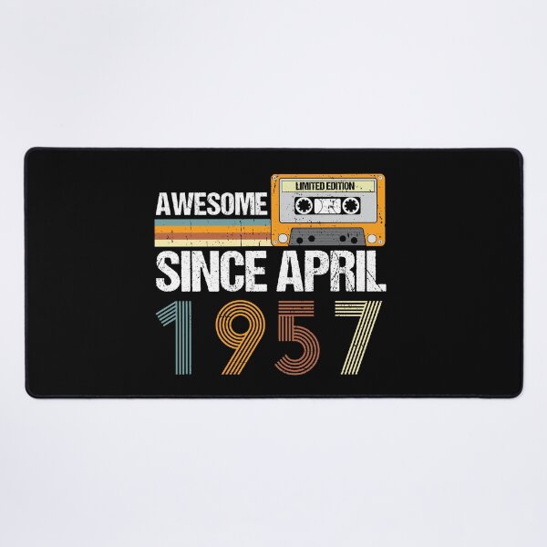 Item preview, Awesome Since April 1957 | 65th birthday | Vintage 1957 designed and sold by AMINE ★★★★★.