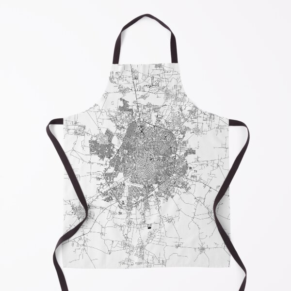 Item preview, Merida White Map designed and sold by multiplicitymap.