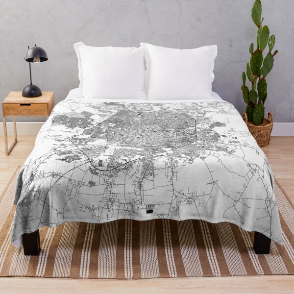 Item preview, Merida White Map designed and sold by multiplicitymap.
