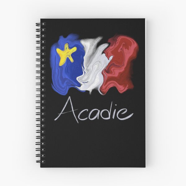 Artikelvorschau, Acadian Flag Pastellflüssigkeit - Drapeau acadien liquide pastell entworfen und verkauft von ColoursOfFrance.