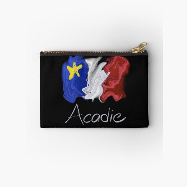 Item preview, Acadian Flag pastel liquid - Drapeau acadien liquide pastel designed and sold by ColoursOfFrance.