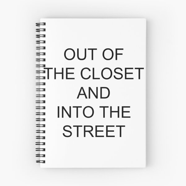 Item preview, Out of the closet and into the street designed and sold by queer80s.