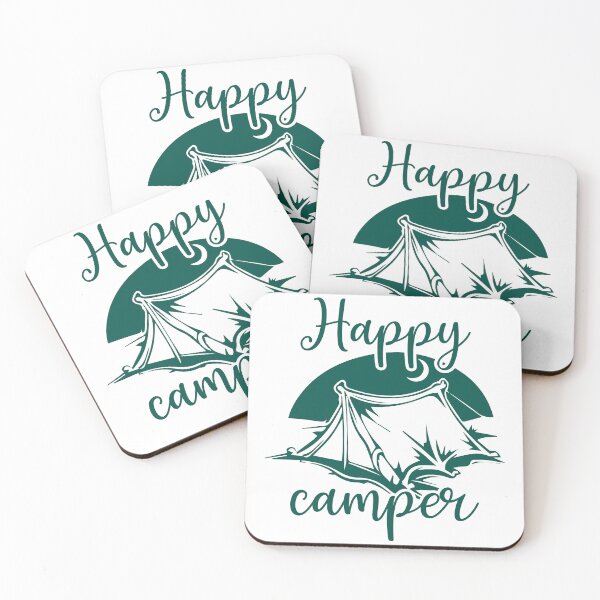 Item preview, Happy camper designed and sold by khalifadahmane.