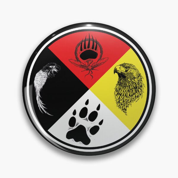 Item preview, Medicine Wheel Native American the best gifts for any american dad father mom mother boy girl child designed and sold by ZoldicShop.