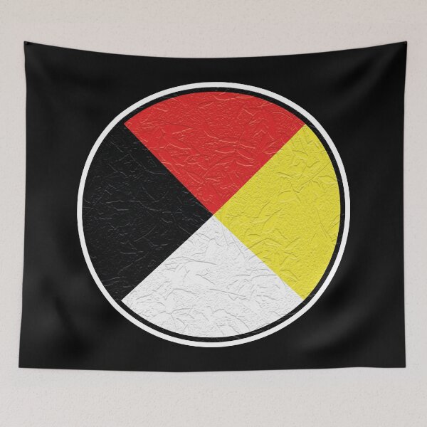 Item preview, Medicine Wheel Native American the best gifts for any american dad father mom mother boy girl child designed and sold by ZoldicShop.
