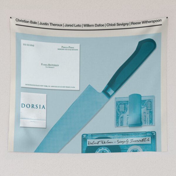 Item preview, American Psycho (2000) Movie designed and sold by Bobanized.