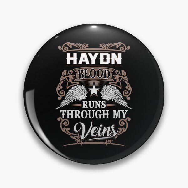 Item preview, Haydn Name T Shirt - Haydn Blood Runs Through My Veins  Gift Item Tee designed and sold by geniajmk13.