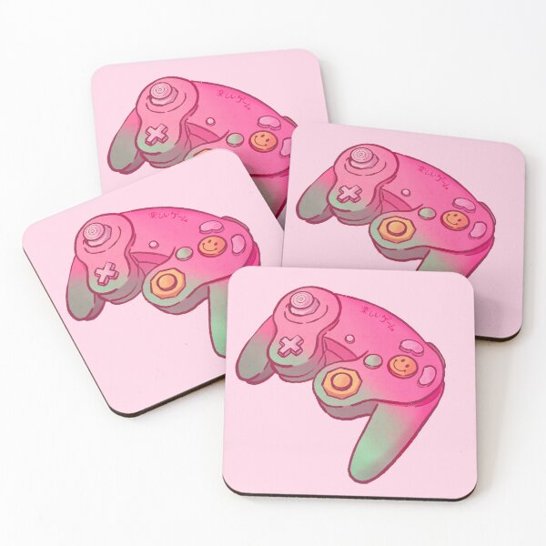 Item preview, Kawaii aesthetic joystick controller japanese anime style illustration designed and sold by Aurora Cosentino.
