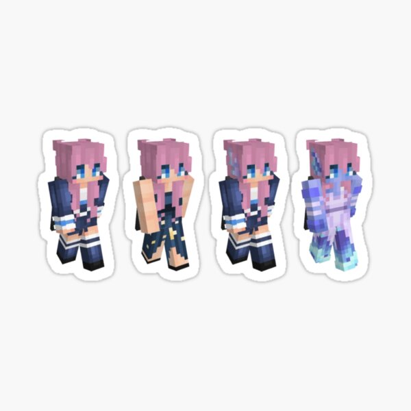 3 Pack TommyInnit, Tubbo, and Wilbur Soot Minecraft Skins Sticker for Sale  by Unlucky ㅤ