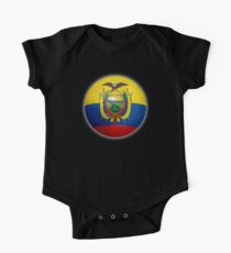 Ecuador - Ecuadorian Flag - Football or Soccer 2 One Piece - Short Sleeve