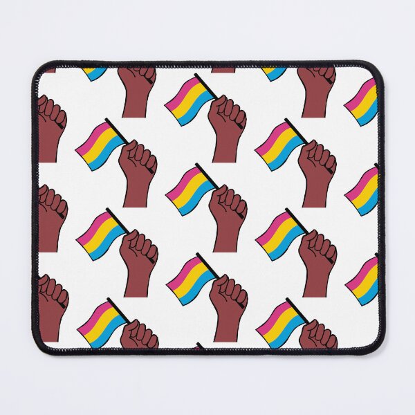 Item preview, patrón de mano de bandera pansexual designed and sold by BThingies.