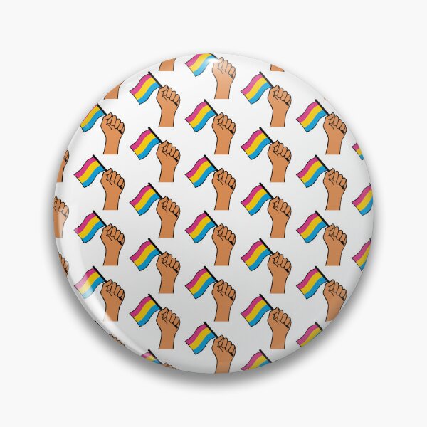 Item preview, patrón de mano de bandera pansexual designed and sold by BThingies.