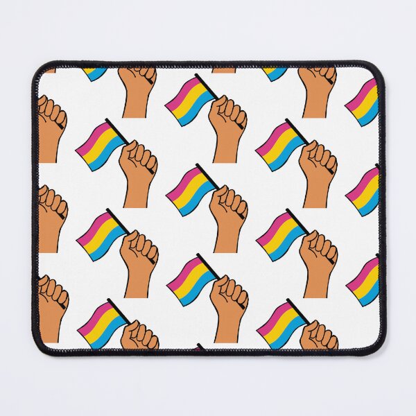 Item preview, patrón de mano de bandera pansexual designed and sold by BThingies.
