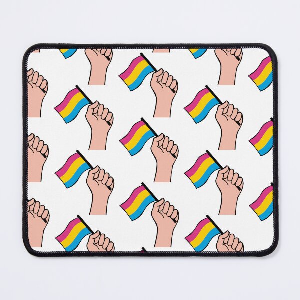 Item preview, pansexual flag hand pattern designed and sold by BThingies.
