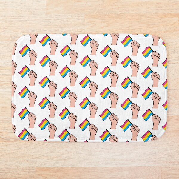 Item preview, pansexual flag hand pattern designed and sold by BThingies.