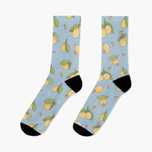 Item preview, Lemons and Bees Pattern designed and sold by artby-emilyrose.