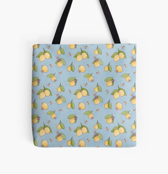 Item preview, Lemons and Bees Pattern designed and sold by artby-emilyrose.