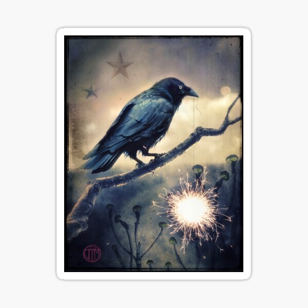 Light Bringer - Raven Sticker