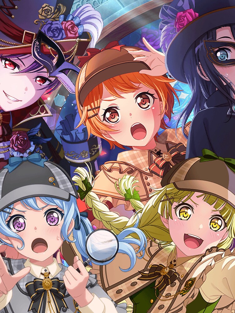 BanG Dream Bandori Kokoro Kaoru Kanon Hagumi Misaki Detective