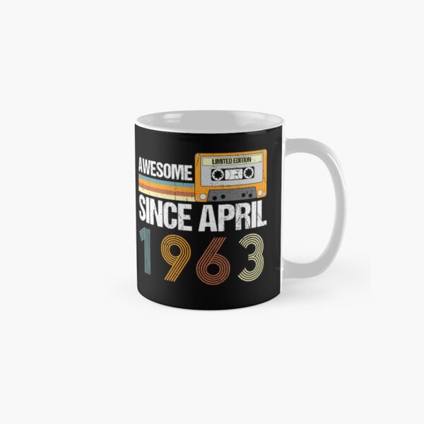 Item preview, Awesome Since April 1963 | 59th Birthday | Born In April 1963 designed and sold by AMINE  ★★★★★.