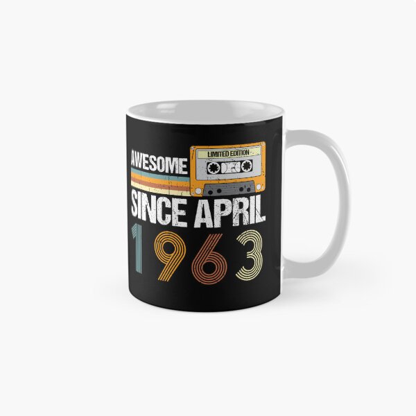 Item preview, Awesome Since April 1963 | 59th Birthday | Born In April 1963 designed and sold by AMINE  ★★★★★.