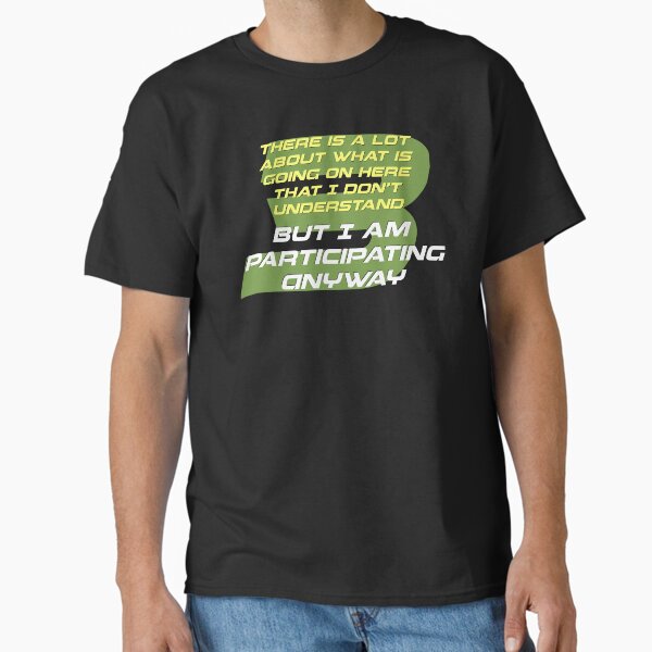 Item preview, Murderbot Diaries - Participating Anyway designed and sold by Galadhir's Garb.