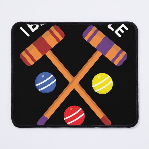 Item preview, I Beat People Funny Croquet Lover Team Coach designed and sold by Hvh2000.
