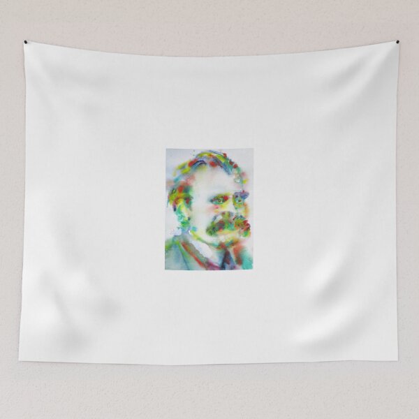 Item preview, FRIEDRICH NIETZSCHE - watercolor portrait.10 designed and sold by lautir.