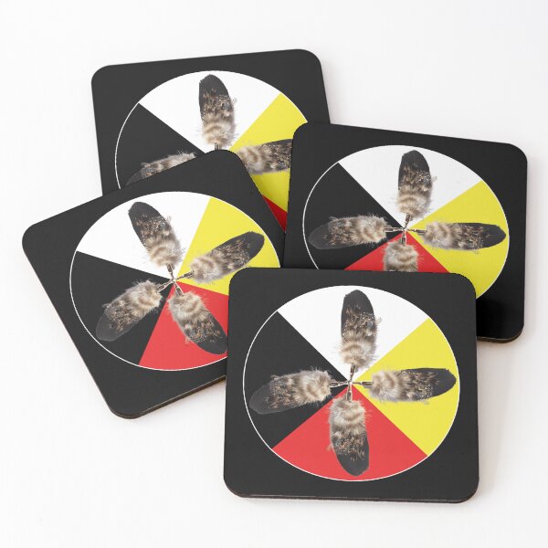 Item preview, Medicine Wheel Native American the best gifts for any american dad father mom mother boy girl child designed and sold by ZoldicShop.