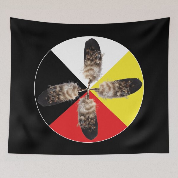Item preview, Medicine Wheel Native American the best gifts for any american dad father mom mother boy girl child designed and sold by ZoldicShop.