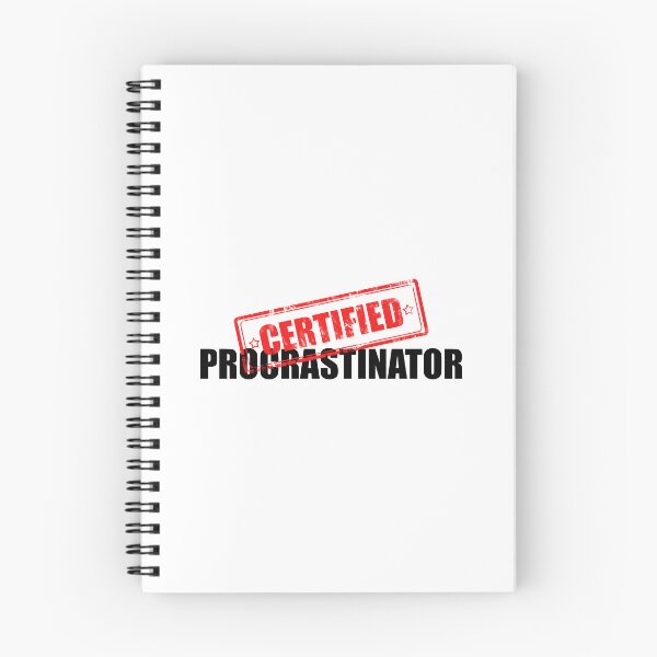 Item preview, Certified Procrastinator  designed and sold by yoshra.