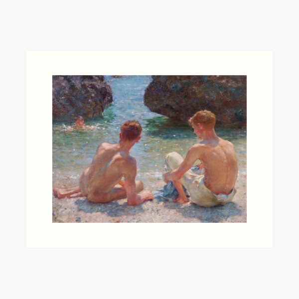 Item preview, Henry Scott Tuke's The Critics designed and sold by mosfunky.