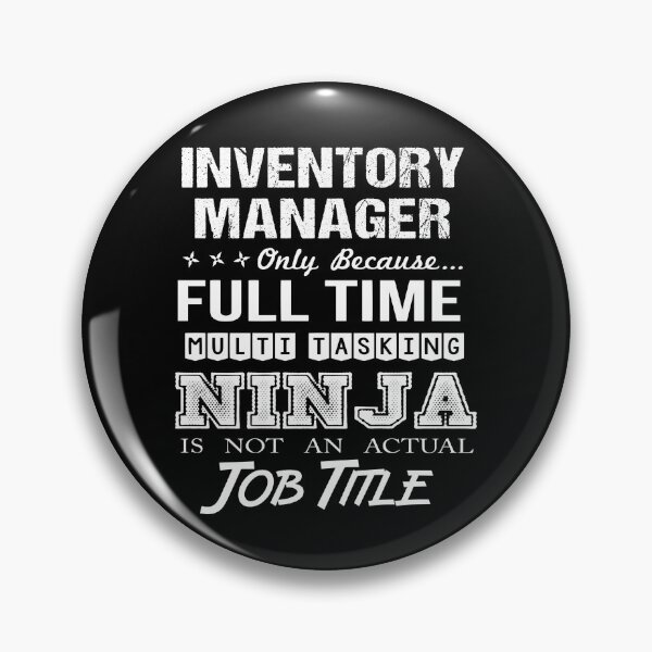 Item preview, Inventory Manager T Shirt - Ninja Job Gift Item Tee designed and sold by ritterdick.